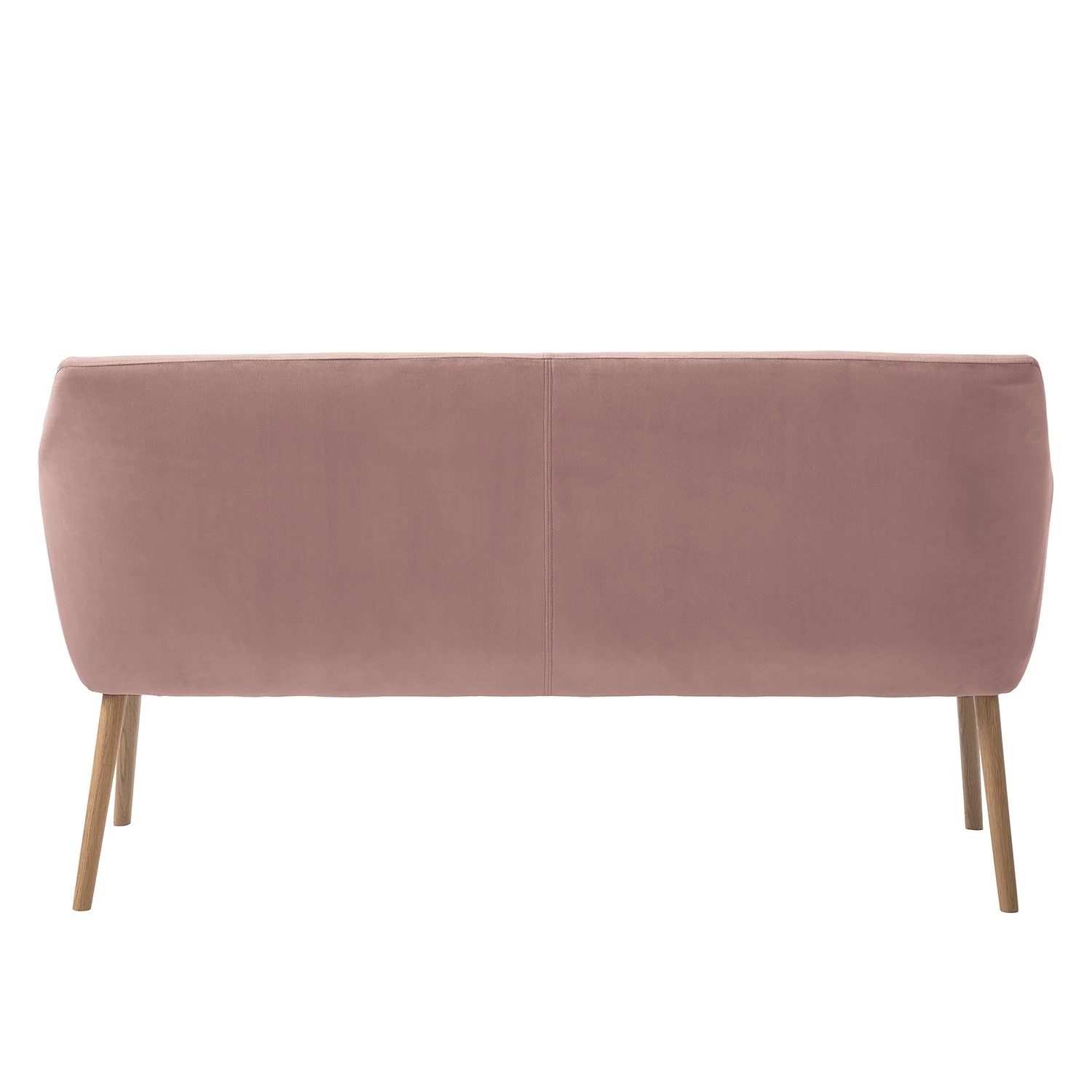 Mørteens Banquette Nicholas III - Velours / Chêne massif - Chêne - Vieux rose / Chêne 6 Mørteens Banquette Nicholas III - Velours / Chêne massif - Chêne - Vieux rose / Chêne – Image 6