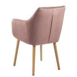 Mørteens Chaises à accoudoirs Nicholas VI - Velours / Chêne massif - 1 chaise -Meubles de salle à manger Soldes Magasin 1000183898 190911 16492300003 DETAILS P000000001000183898