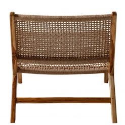 Ars manufacti Fauteuil design Sulina - Rotin /Teck massif - Naturel / Teck -Meubles de salle à manger Soldes Magasin 1000183938 200417 13484500006 DETAILS P000000001000183938