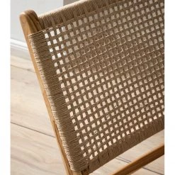 Ars manufacti Fauteuil design Sulina - Rotin /Teck massif - Naturel / Teck -Meubles de salle à manger Soldes Magasin 1000183938 200529 13172000004 DETAILS P000000001000183938