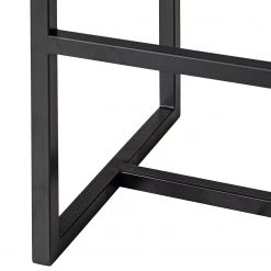 Ars manufacti Tabouret de bar Woodson - Cuir véritable / Métal -Marron cognac / Noir -Meubles de salle à manger Soldes Magasin 1000183945 200206 07294400005 DETAILS P000000001000183945