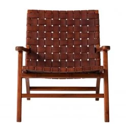 Ars manufacti Fauteuil design Bourbourg - Cuir tressé / Teck massif - marron cognac / Teck 23 Ars manufacti Fauteuil design Bourbourg - Cuir tressé / Teck massif - marron cognac / Teck -Meubles de salle à manger Soldes Magasin 1000183947 200204 15373200020 DETAILS P000000001000183947