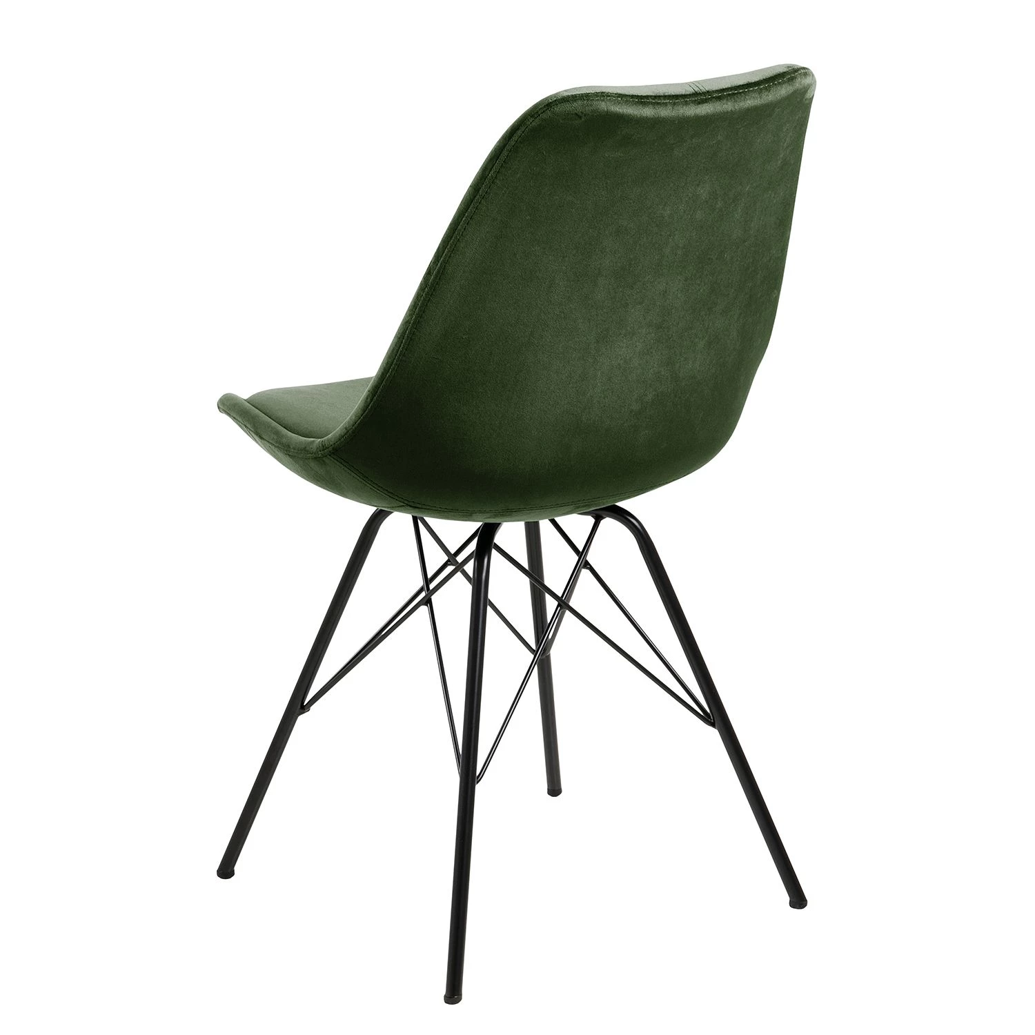 Fredriks Chaises Bonito (lot de 2) - Velours / Fer - Noir - Vert olive 5 Fredriks Chaises Bonito (lot de 2) - Velours / Fer - Noir - Vert olive – Image 5
