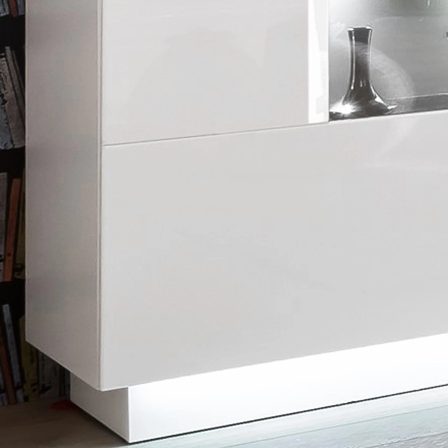 Fredriks Buffet Bylas - Blanc brillant 5 Fredriks Buffet Bylas - Blanc brillant – Image 5
