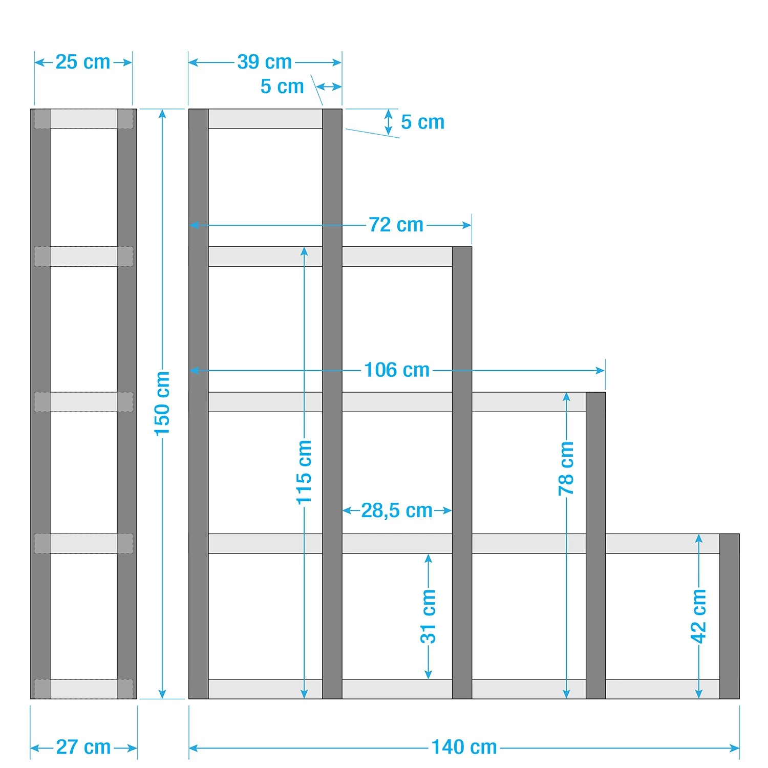 Ars manufacti Étagère Manchester - Acacia massif / Métal - Acacia / Anthracite 12 Ars manufacti Étagère Manchester - Acacia massif / Métal - Acacia / Anthracite – Image 12