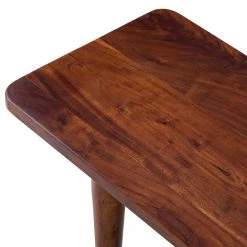 Ars manufacti Banc Baxley - Acacia massif / Métal - Acacia / Doré -Meubles de salle à manger Soldes Magasin 1000187123 200113 16023400072 DETAILS P000000001000187123