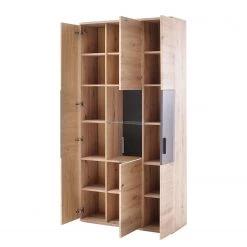 Naturoo Vitrine Callington II - Imitation planches de chêne / Anthracite 5 Naturoo Vitrine Callington II - Imitation planches de chêne / Anthracite -Meubles de salle à manger Soldes Magasin 1000187554 190920 09480200025 DETAILS P000000001000187554