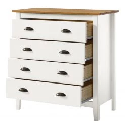 Maison Belfort Commode Rivery II - Pin massif - Blanc -Meubles de salle à manger Soldes Magasin 1000187565 200205 11113100002 DETAILS P000000001000187565