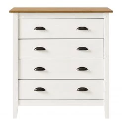 Maison Belfort Commode Rivery II - Pin massif - Blanc -Meubles de salle à manger Soldes Magasin 1000187565 200205 11113100003 DETAILS P000000001000187565