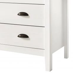 Maison Belfort Commode Rivery II - Pin massif - Blanc -Meubles de salle à manger Soldes Magasin 1000187565 200205 11113100006 DETAILS P000000001000187565