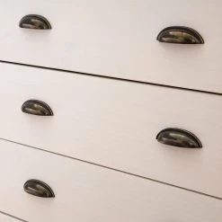 Maison Belfort Commode Rivery II - Pin massif - Blanc -Meubles de salle à manger Soldes Magasin 1000187565 200312 14522700004 DETAILS P000000001000187565