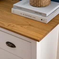 Maison Belfort Commode Rivery II - Pin massif - Blanc -Meubles de salle à manger Soldes Magasin 1000187565 200312 14522700005 DETAILS P000000001000187565