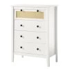 Maison Belfort Commode Belleria II - Pin massif - Blanc