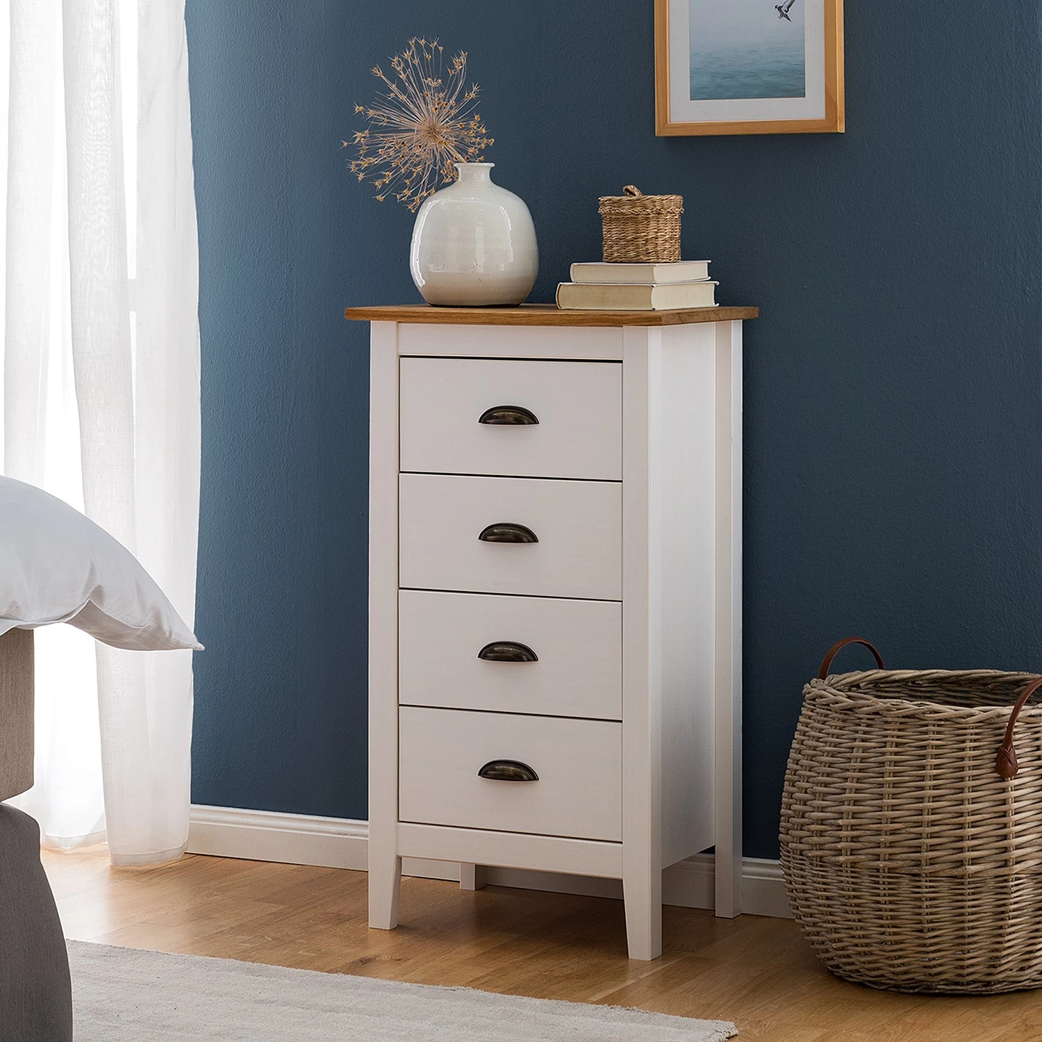 Maison Belfort Commode Rivery I - Pin massif - Blanc 13 Maison Belfort Commode Rivery I - Pin massif - Blanc – Image 13