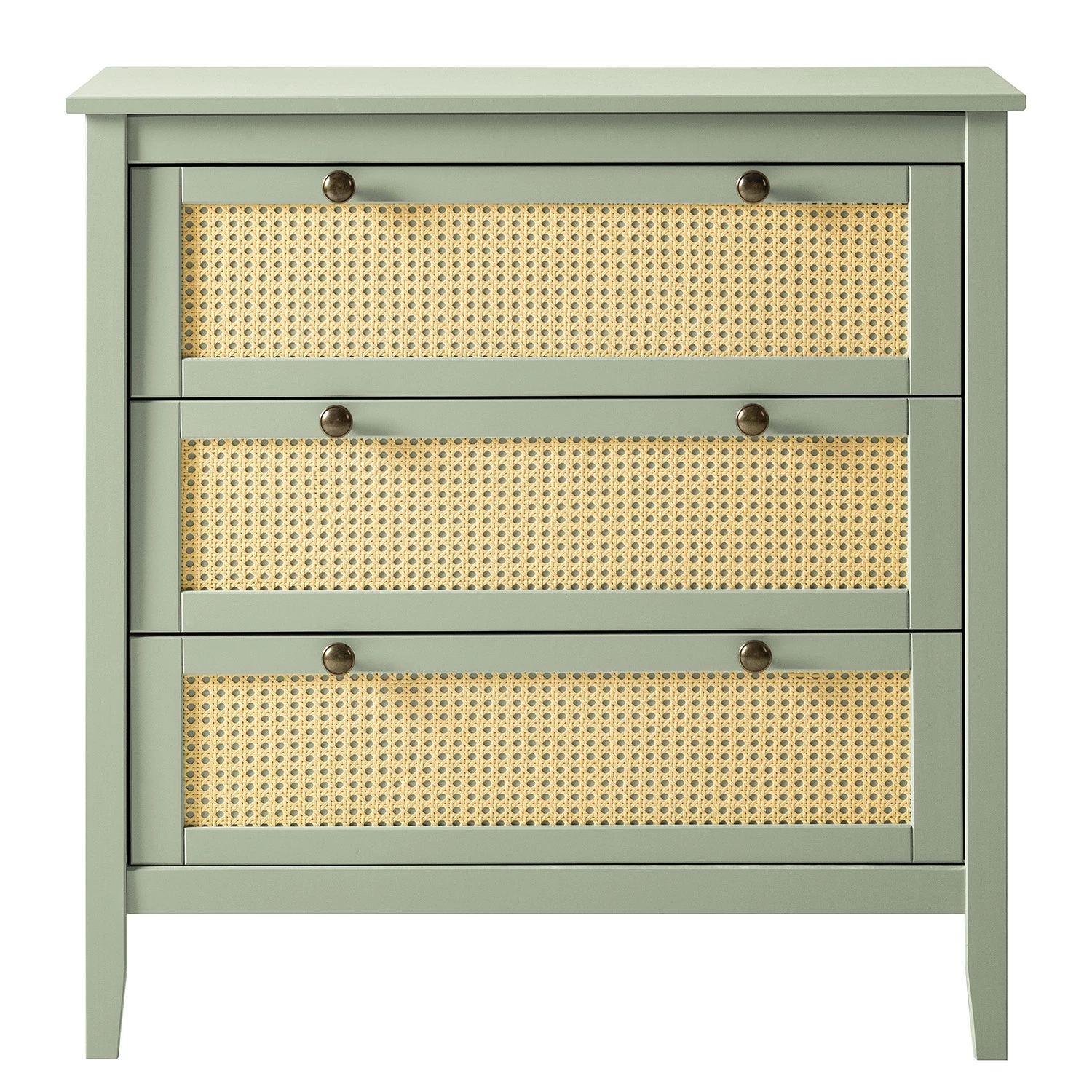 Maison Belfort Commode Belleria I - Pin massif - Vert olive clair 5 Maison Belfort Commode Belleria I - Pin massif - Vert olive clair – Image 5