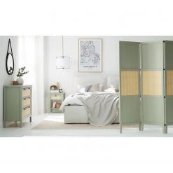 Maison Belfort Commode Belleria I - Pin massif - Vert olive clair 17 Maison Belfort Commode Belleria I - Pin massif - Vert olive clair -Meubles de salle à manger Soldes Magasin 1000187584 200504 19290600002 MOOD DETAILS P000000001000187584 mood