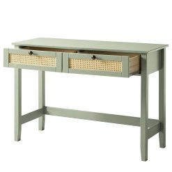 Maison Belfort Console Belleria - Pin massif - Vert olive clair -Meubles de salle à manger Soldes Magasin 1000187593 200205 11113600157 DETAILS P000000001000187593