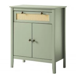 Maison Belfort Commode Belleria III - Pin massif - Vert olive clair