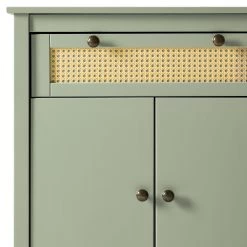 Maison Belfort Commode Belleria III - Pin massif - Vert olive clair -Meubles de salle à manger Soldes Magasin 1000187602 200205 11113700192 DETAILS P000000001000187602