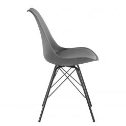 Norrwood Chaises Beatty (lot de 2) - Gris - Noir 9 Norrwood Chaises Beatty (lot de 2) - Gris - Noir -Meubles de salle à manger Soldes Magasin 1000189778 191119 12525200034 DETAILS P000000001000189778