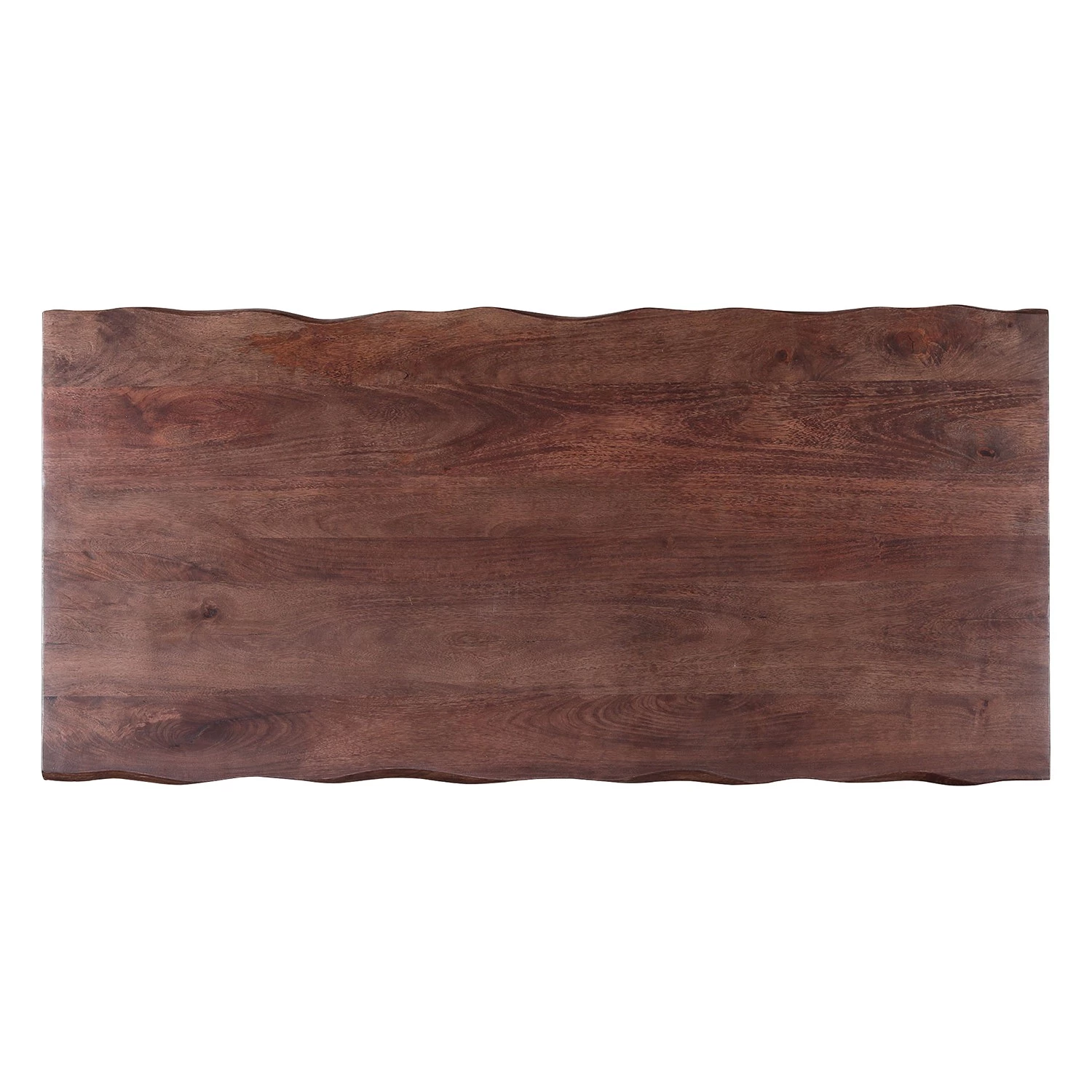 Red Living Table Wallu - Manguier massif / Métal - Manguier / Noir vieilli 4 Red Living Table Wallu - Manguier massif / Métal - Manguier / Noir vieilli – Image 4