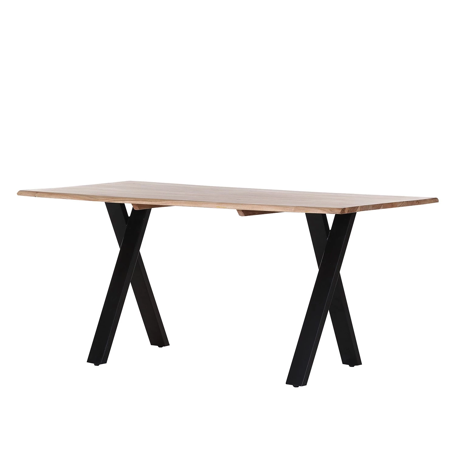 Red Living Table Woodford - Acacia massif / Métal - Acacia / Noir 1 Red Living Table Woodford - Acacia massif / Métal - Acacia / Noir