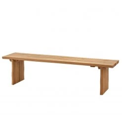 Schösswender Banc Oviedo - Chêne sauvage massif - Chêne sauvage - Largeur : 180 cm