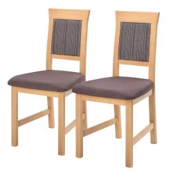 Schösswender Salle à manger Imola I (4 éléments) - Tissu / Partiellement en hêtre massif - Marron / Hêtre -Meubles de salle à manger Soldes Magasin 1000191460 191120 16131400335 DETAILS P000000001000191460