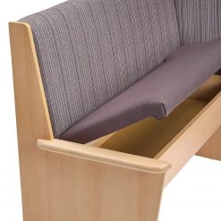 Schösswender Salle à manger Imola I (4 éléments) - Tissu / Partiellement en hêtre massif - Marron / Hêtre -Meubles de salle à manger Soldes Magasin 1000191460 191120 16131400340 DETAILS P000000001000191460