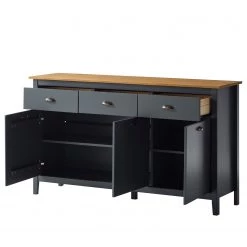 Maison Belfort Buffet Rivery - Pin massif - Anthracite 20 Maison Belfort Buffet Rivery - Pin massif - Anthracite -Meubles de salle à manger Soldes Magasin 1000193132 200220 14361000002 DETAILS P000000001000193132
