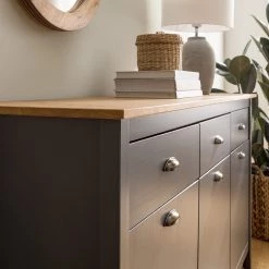 Maison Belfort Buffet Rivery - Pin massif - Anthracite 22 Maison Belfort Buffet Rivery - Pin massif - Anthracite -Meubles de salle à manger Soldes Magasin 1000193132 200302 15340800008 DETAILS P000000001000193132