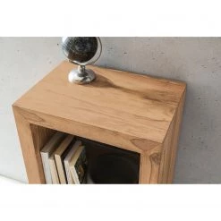 Naturoo Étagère Woodfin I - Acacia massif -Meubles de salle à manger Soldes Magasin 1000194215 200108 10050400078 DETAILS P000000001000194215