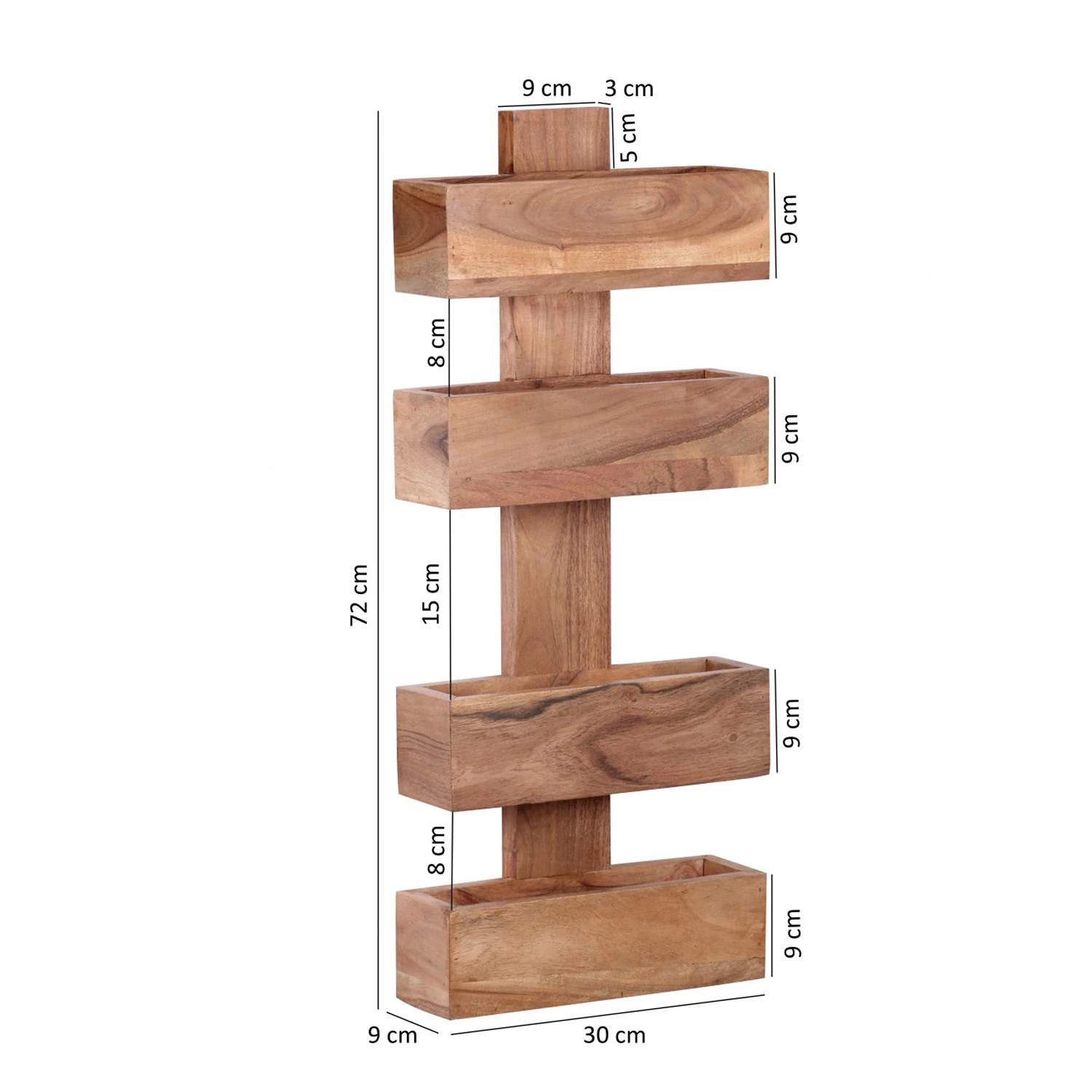 Naturoo Porte-revues Woodfin I - Acacia massif 5 Naturoo Porte-revues Woodfin I - Acacia massif – Image 5