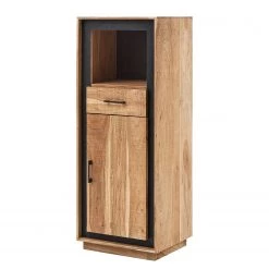 Ars Natura Buffet Weldon - Acacia massif / Placage en pierre / Acacia / Noir