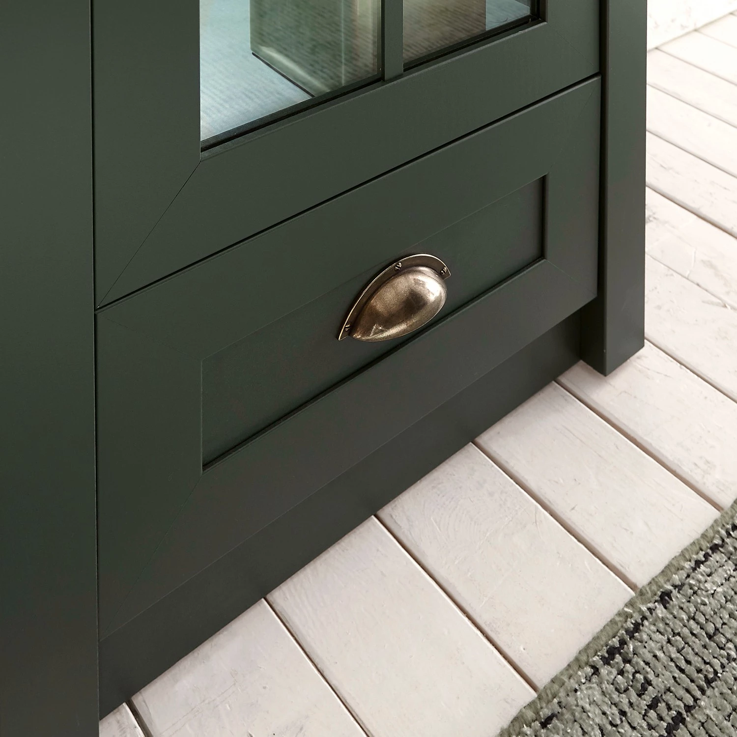 Ridgevalley Vitrine Beauville I - Vert mousse / Doré 8 Ridgevalley Vitrine Beauville I - Vert mousse / Doré – Image 8