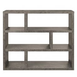 Temahome Étagère Dublin - Imitation béton - Imitation béton - Hauteur : 105 cm -Meubles de salle à manger Soldes Magasin 1000198861 191209 09462700016 DETAILS P000000001000198861