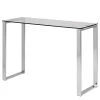 Fredriks Console Unnau I - Verre / Métal - Chrome