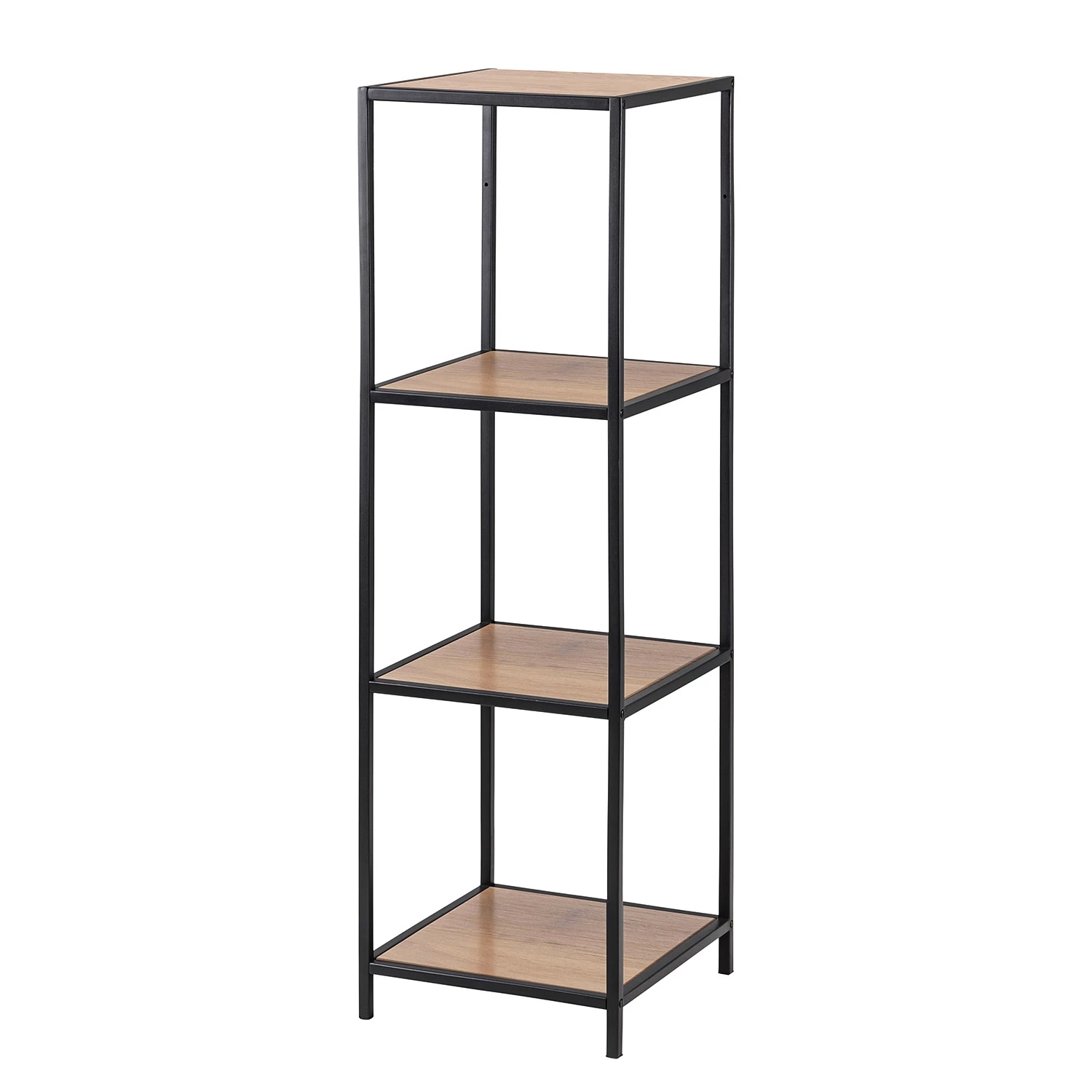 Red Living Étagère Coogee IX - Imitation chêne sauvage / Noir - Hauteur : 120 cm 1 Red Living Étagère Coogee IX - Imitation chêne sauvage / Noir - Hauteur : 120 cm