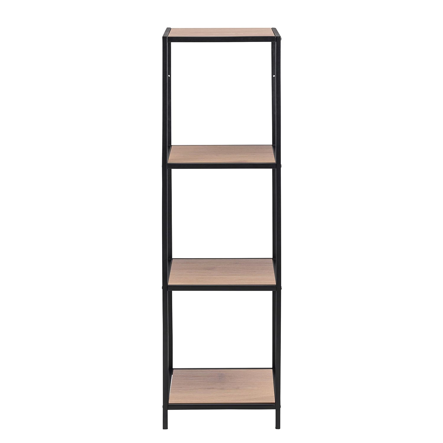 Red Living Étagère Coogee IX - Imitation chêne sauvage / Noir - Hauteur : 120 cm 5 Red Living Étagère Coogee IX - Imitation chêne sauvage / Noir - Hauteur : 120 cm – Image 5