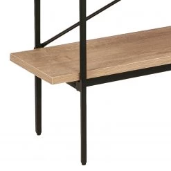 Norrwood Étagère Alsace - Imitation chêne sauvage / Noir -Meubles de salle à manger Soldes Magasin 1000200167 200205 06092500142 DETAILS P000000001000200167