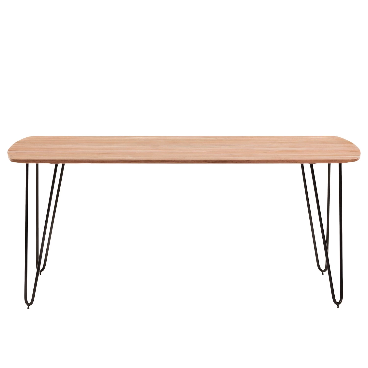 Norrwood Table Bovey - Acacia massif / Fer - Noir - 160 x 90 cm 3 Norrwood Table Bovey - Acacia massif / Fer - Noir - 160 x 90 cm – Image 3