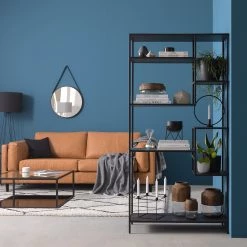 Fredriks Étagère Meon IV - Chêne gris -Meubles de salle à manger Soldes Magasin 1000201075 201120 14481200002 MOOD DETAILS P000000001000201075 mood