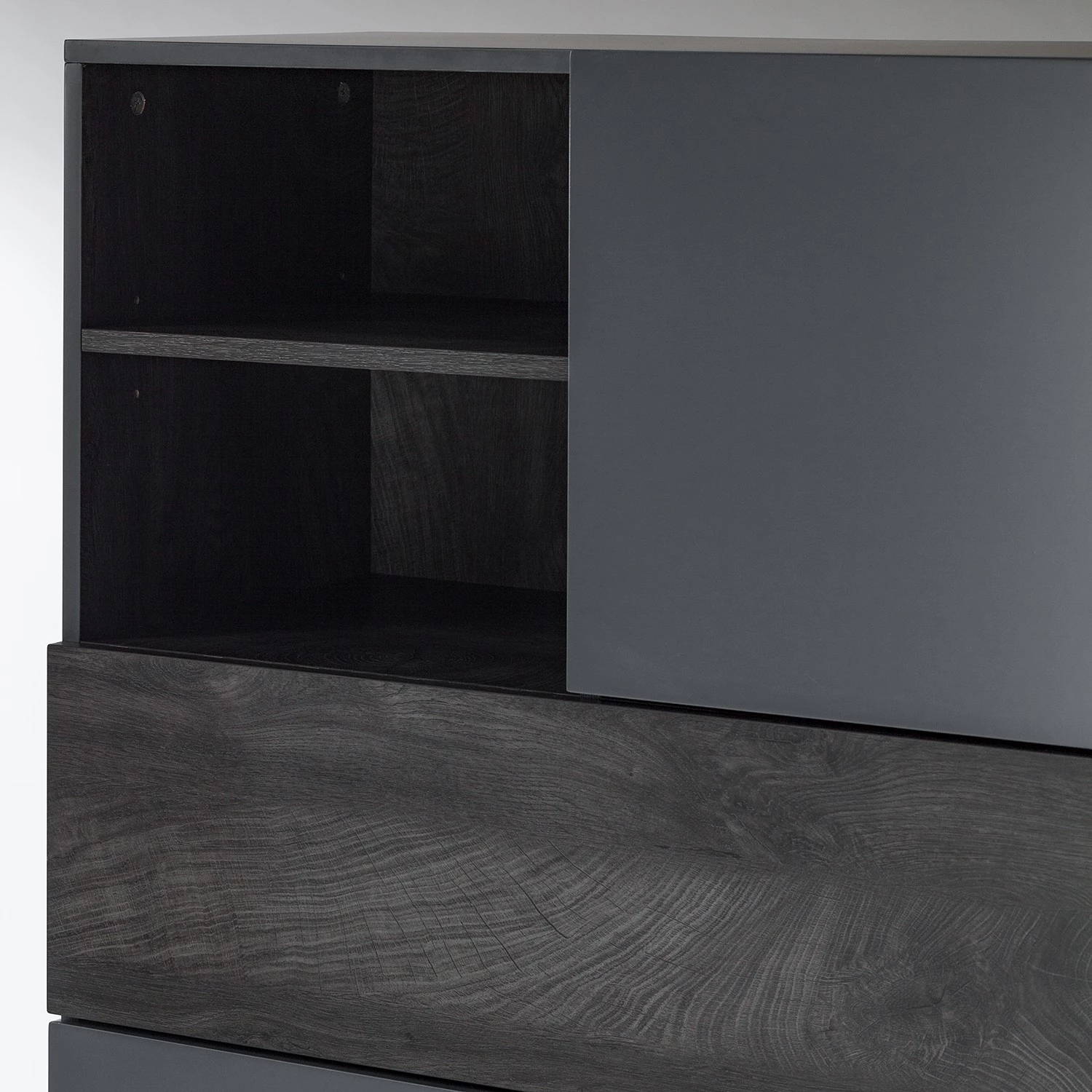 Fredriks Buffet haut Meon - Gris 12 Fredriks Buffet haut Meon - Gris – Image 12