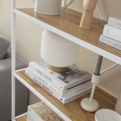 Fredriks Étagère Meon II - Imitation chêne 26 Fredriks Étagère Meon II - Imitation chêne -Meubles de salle à manger Soldes Magasin 1000201087 201120 14483500012 DETAILS P000000001000201087