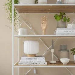 Fredriks Étagère Meon II - Imitation chêne 28 Fredriks Étagère Meon II - Imitation chêne -Meubles de salle à manger Soldes Magasin 1000201087 201120 14484200014 DETAILS P000000001000201087