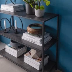 Fredriks Étagère Meon I - Chêne gris -Meubles de salle à manger Soldes Magasin 1000201088 201124 11580000003 DETAILS P000000001000201088