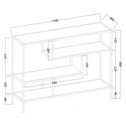 Fredriks Étagère Meon V - Chêne gris 31 Fredriks Étagère Meon V - Chêne gris -Meubles de salle à manger Soldes Magasin 1000201094 200814 14305000014 SKETCH DETAILS P000000001000201094 sketch