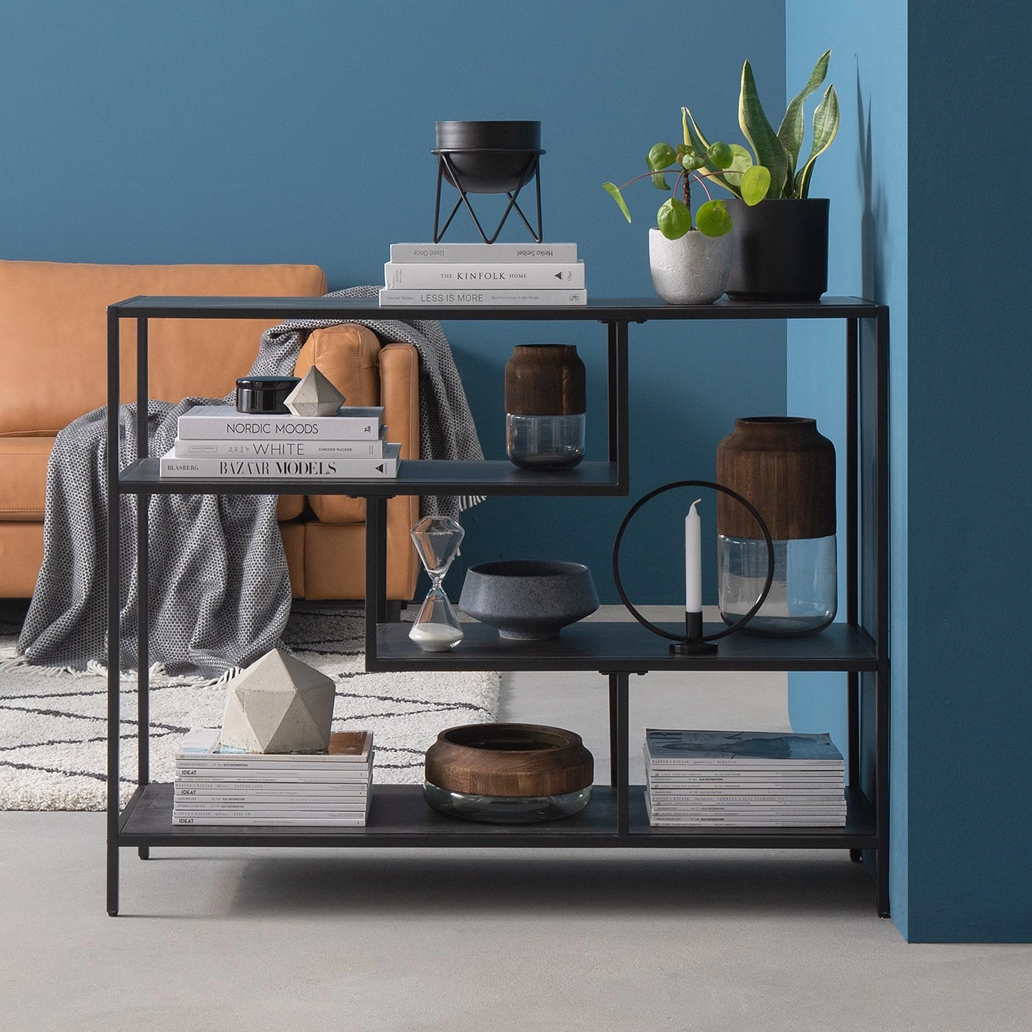 Fredriks Étagère Meon V - Chêne gris 3 Fredriks Étagère Meon V - Chêne gris – Image 3