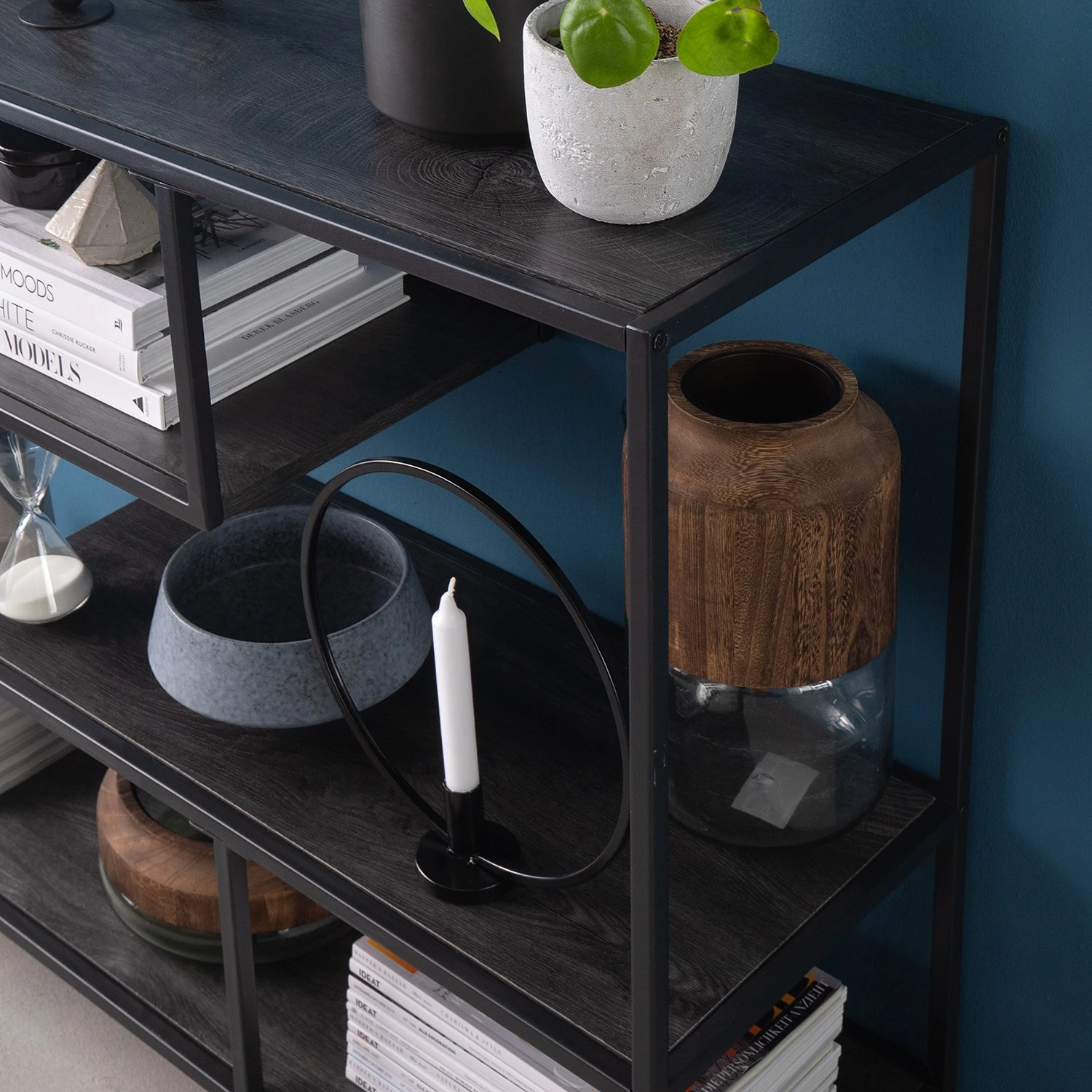 Fredriks Étagère Meon V - Chêne gris 11 Fredriks Étagère Meon V - Chêne gris – Image 11