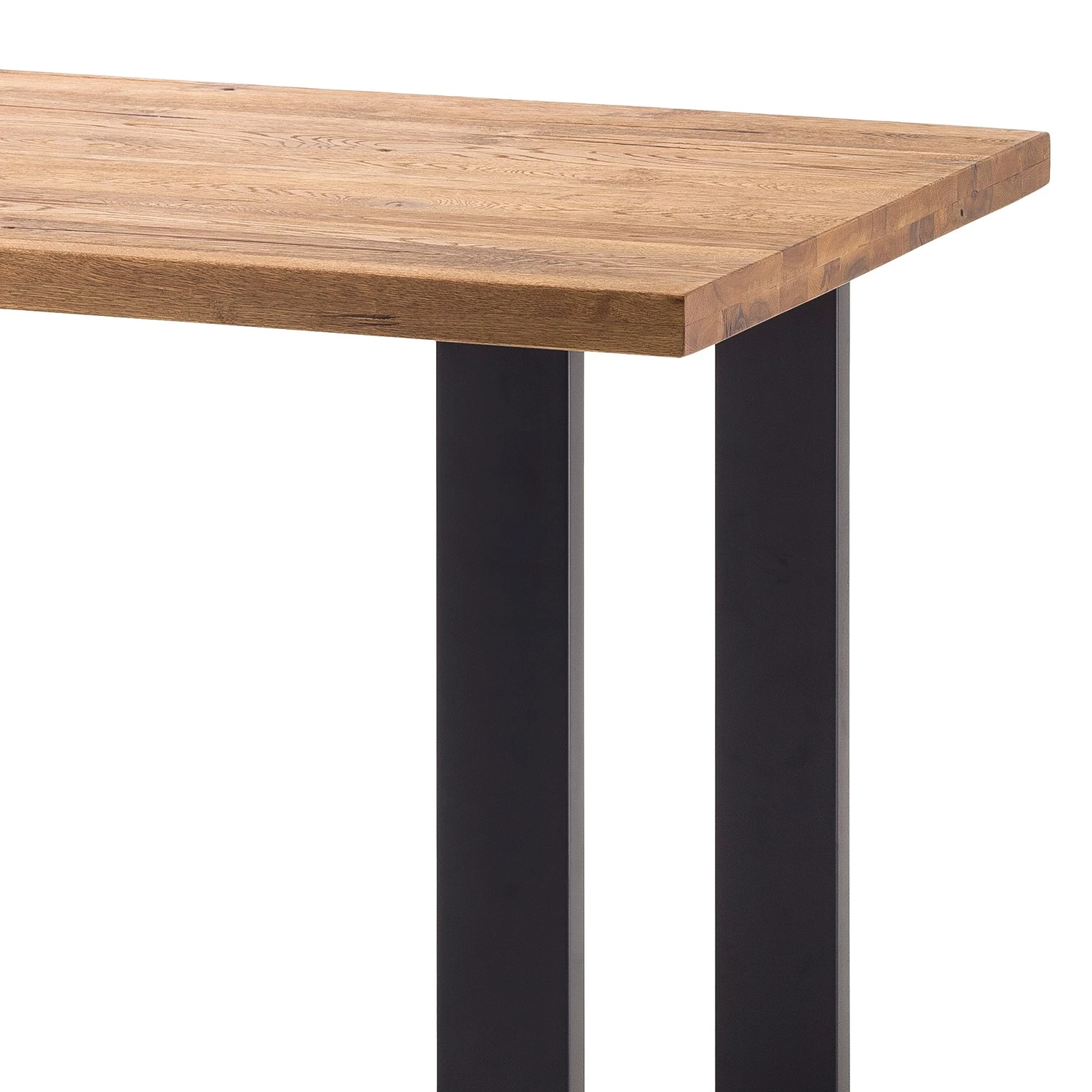 Fredriks Table haute Carver - Chêne sauvage - 160 x 100 cm - Noir 2 Fredriks Table haute Carver - Chêne sauvage - 160 x 100 cm - Noir – Image 2